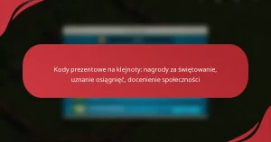 Kody prezentowe na klejnoty: nagrody za świętowanie, uznanie osiągnięć, docenienie społeczności